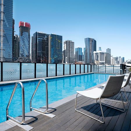 Peppers Docklands Hotel Melbourne Exterior photo The rooftop pool at the Emporium Hotel Southbank